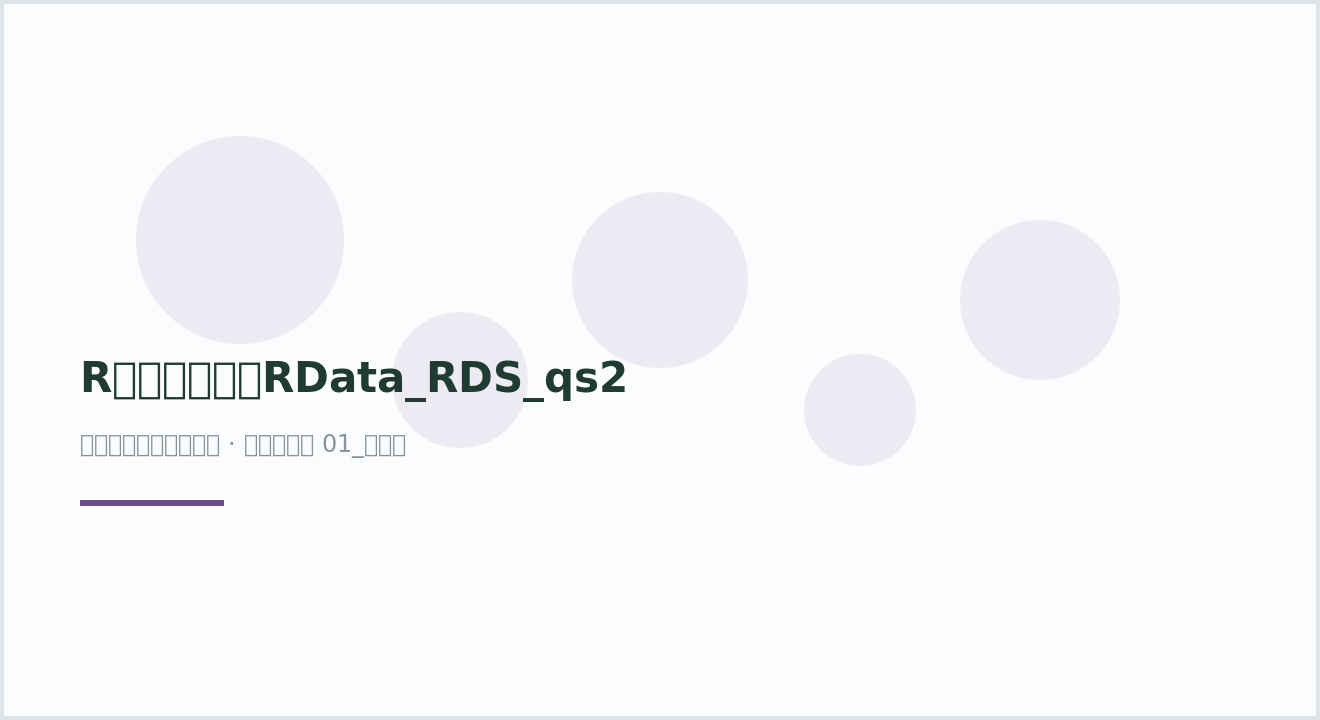 R对象保存格式RData_RDS_qs2